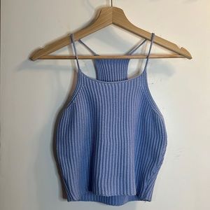 Knitted crop top